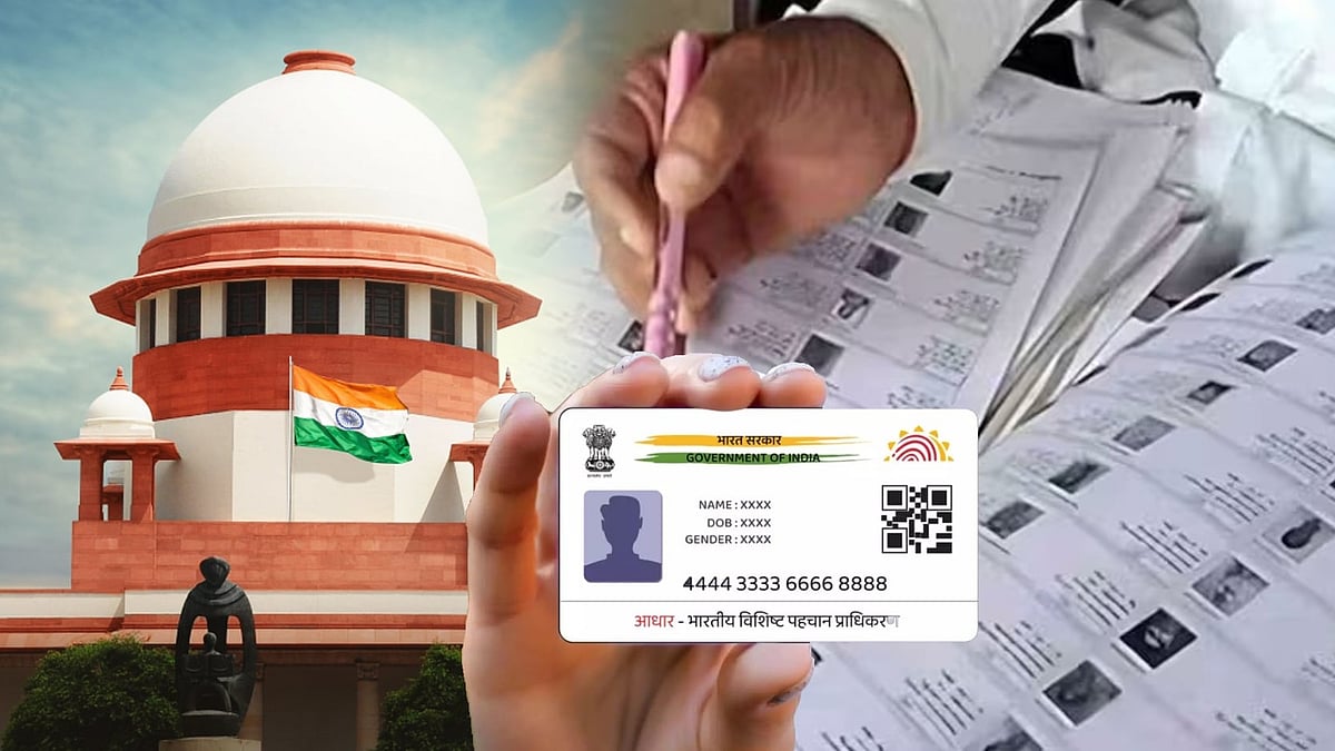 ஆதாரை வாக்காளர் பட்டியலுக்கான ஆவணமாக ஏற்கவேண்டும் - தேர்தல் ஆணையத்துக்கு உச்சநீதிமன்றம் உத்தரவு !