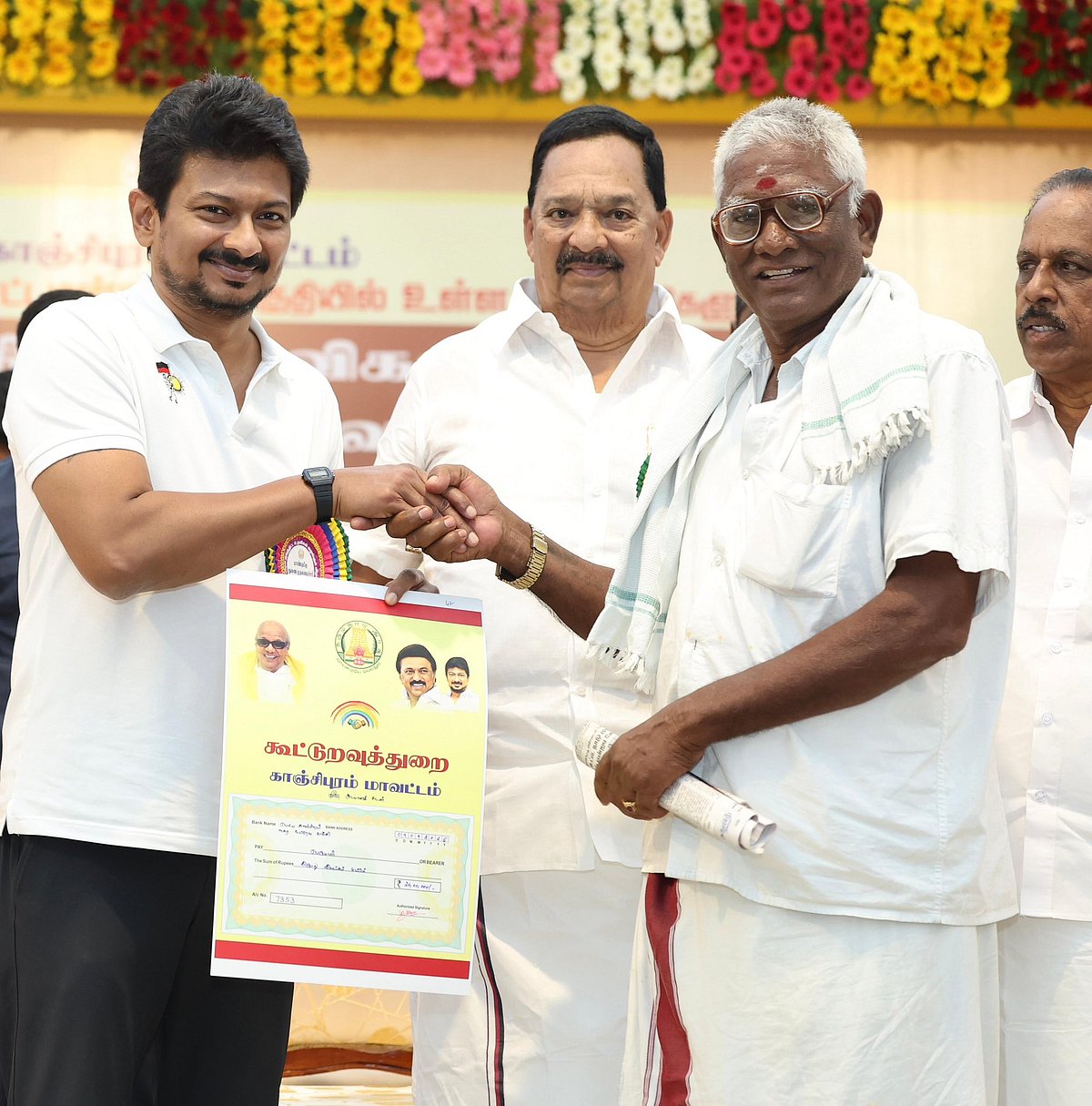 காஞ்சிபுரத்தில் ரூ.215.71 கோடி மதிப்பீட்டில் அரசு நலத்திட்ட உதவிகள்! : துணை முதலமைச்சர் வழங்கினார்!