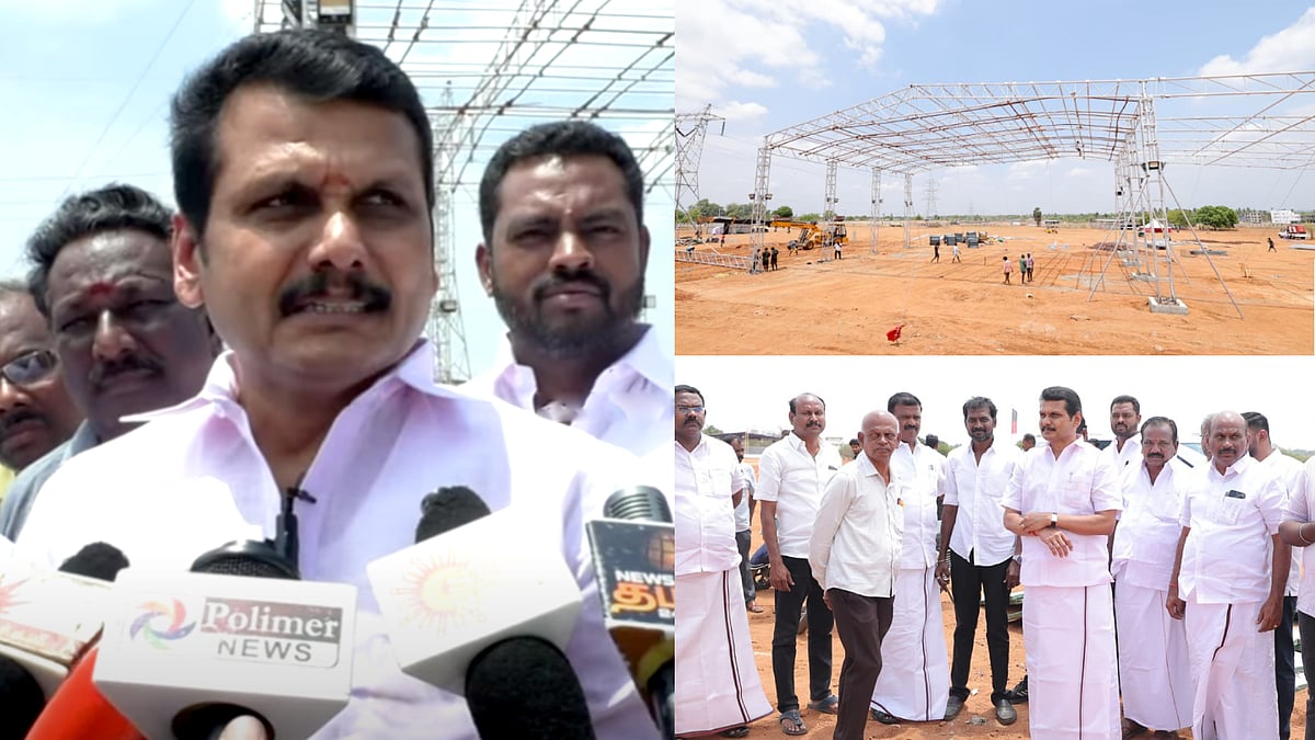 கரூரில் களைகட்டும் முப்பெரும் விழா ஏற்பாடு : “1 லட்சம் இருக்கைகள்...” - செந்தில் பாலாஜி தகவல்!