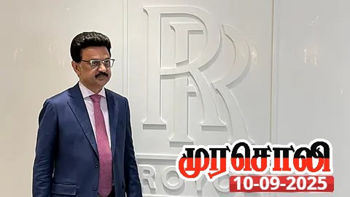 ”முதலீடுகளை ஈர்ப்பதிலும் முதல் அமைச்சராக உயர்ந்து நிற்கிறார் முதலமைச்சர் மு.க.ஸ்டாலின்”: முரசொலி பாராட்டு