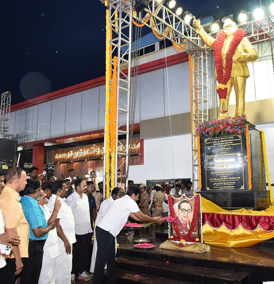 ”பாசிச பாஜகவால் நெருங்க முடியாத கோட்டையாக தமிழ்மண் விளங்கி வருகிறது” : துணை முதலமைச்சர் உதயநிதி!