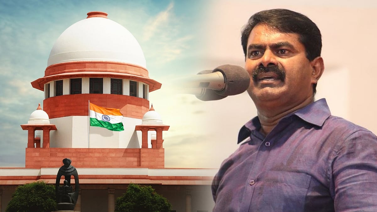 மன்னிப்பு கேட்க வேண்டும் : சீமானுக்கு உச்ச நீதிமன்றம் கடும் எச்சரிக்கை!