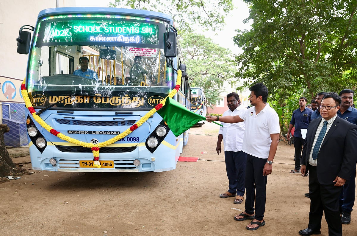 “திராவிட மாடல் ஆட்சியில் ‘மாணவர் மட்டும்’ சிறப்புப் பேருந்துகள்!” : முதலமைச்சர் மு.க.ஸ்டாலின் பெருமிதம்!