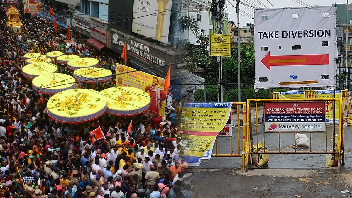 திருப்பதி திருக்குடை ஊர்வலம்... சென்னையின் முக்கிய இடங்களில் போக்குவரத்து மாற்றம்... விவரம் உள்ளே ! 