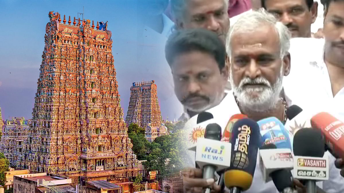 தீவிரமாக நடைபெற்று வரும் பணிகள்.. மதுரை மீனாட்சி அம்மன் கோயில் குடமுழுக்கு எப்போது? - அமைச்சர் சேகர்பாபு!