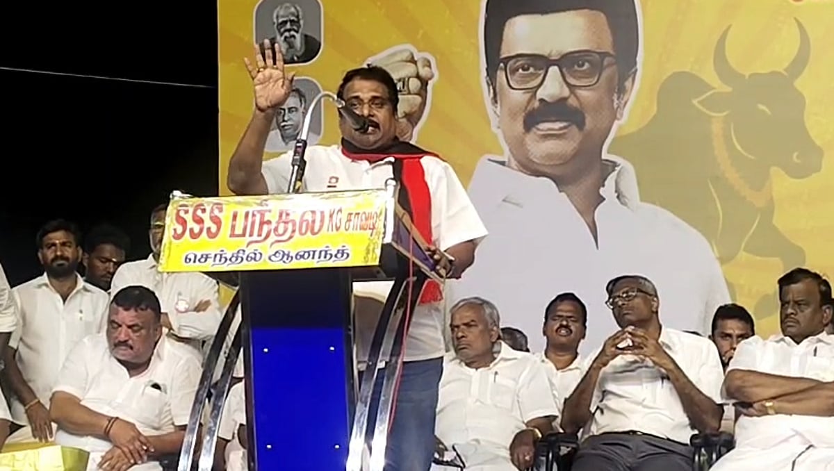 ”தமிழ்நாடு மட்டுமல்ல இந்தியாவையே காக்கும் ஒரே தலைவர் முதலமைச்சர் மு.க.ஸ்டாலின்” : கோவி.லெனின் பேச்சு!
