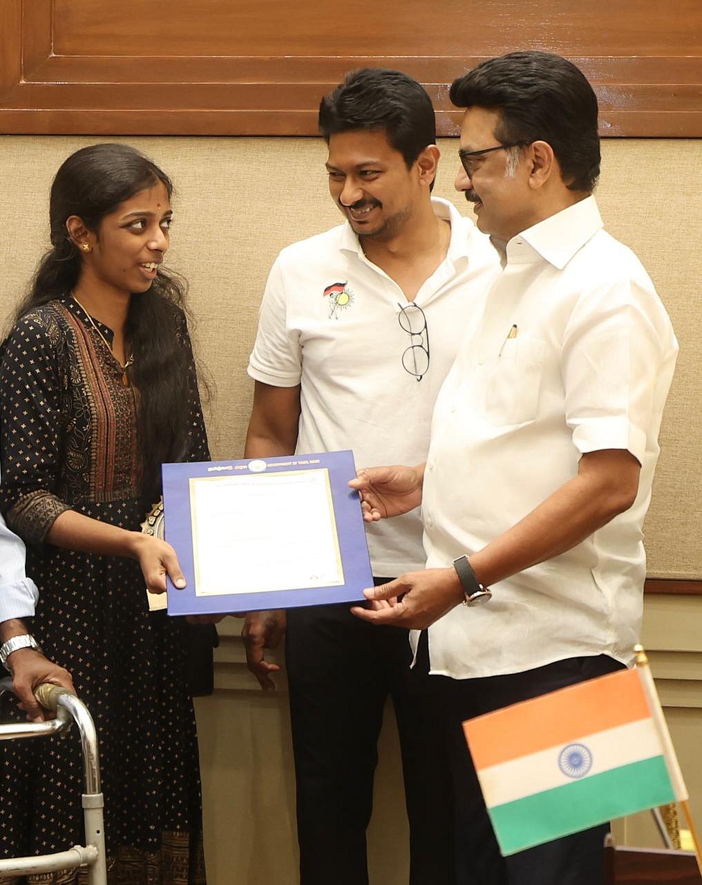 சிறந்த விளையாட்டு வீரர்களுக்கு ‘இடஒதுக்கீட்டின் கீழ்’ பணி நியமனம்!: முதலமைச்சர் மு.க.ஸ்டாலின் வழங்கினார்!