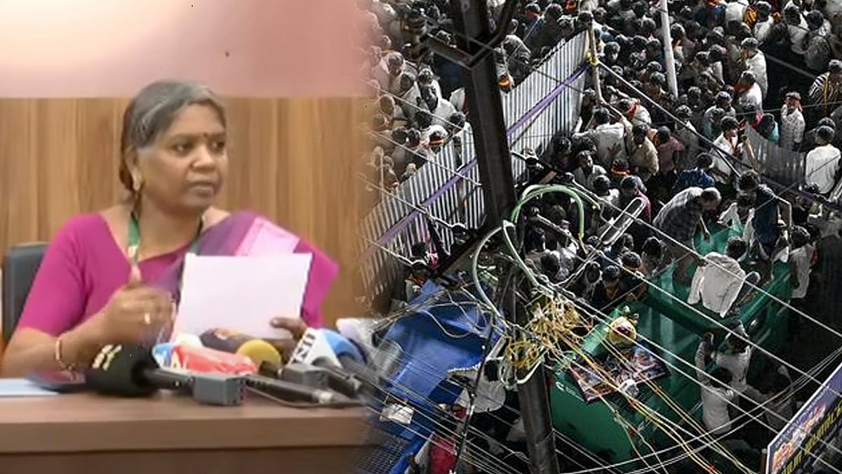 விஜய் பேசும்போது மின்சாரம் துண்டிக்கப்பட்டதா ? - கரூர் மாவட்ட மின்வாரியத் தலைமை பொறியாளர் விளக்கம் !