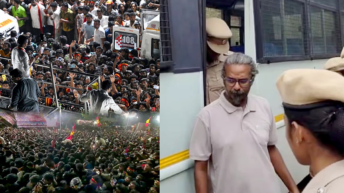 கரூர் சம்பவம் : தொடர் அவதூறு பரப்பிய Youtuber ஃபெலிக்ஸ்.. அதிரடியாக கைது செய்த போலீஸ்!