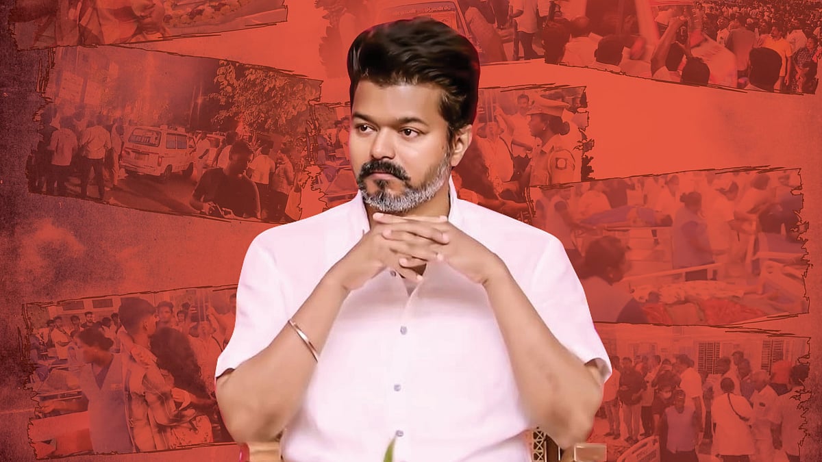 பொறுப்பற்று பேசும் விஜய்! : மக்களின் துயரில் பங்கெடுக்காத இவர், யாருக்கான தலைவர்?
