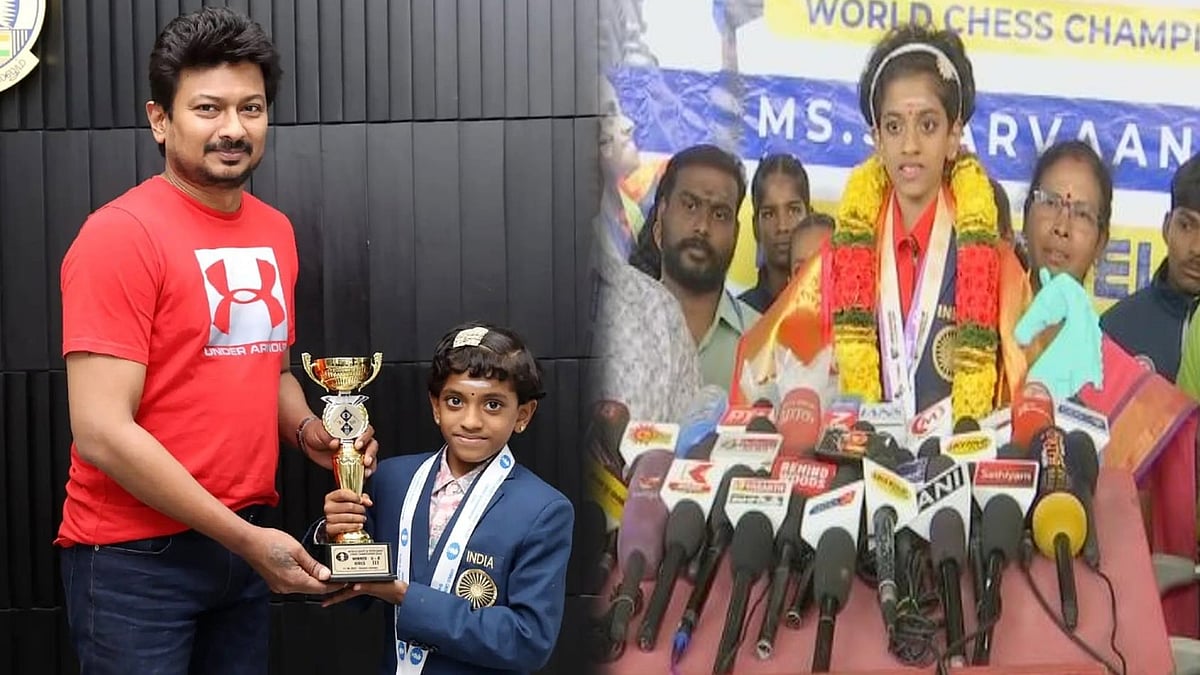 “இந்த வெற்றிக்கு தமிழ்நாடு அரசுதான் முக்கிய காரணம்” - சாம்பியன் பட்டம் வென்ற ஷர்வானிகா நெகிழ்ச்சி!