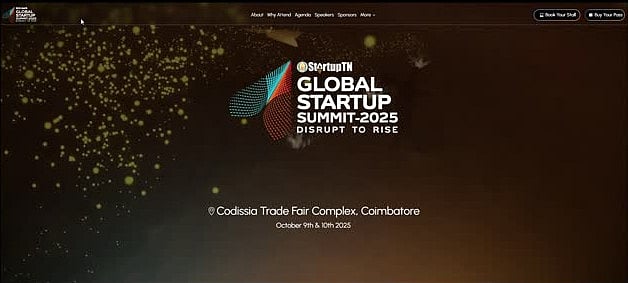 கோவை மாநகரில் ‘தமிழ்நாடு உலகளாவிய ஸ்டார்ட்அப் உச்சி மாநாட்டில் (TNGSS) 2025!’ : முதலமைச்சர் அழைப்பு!