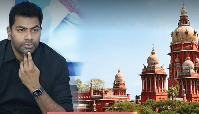 ஆதவ் அர்ஜூனா மீது சட்ட நடவடிக்கை எடுக்கலாம் : சென்னை உயர்நீதிமன்றம் உத்தரவு!
