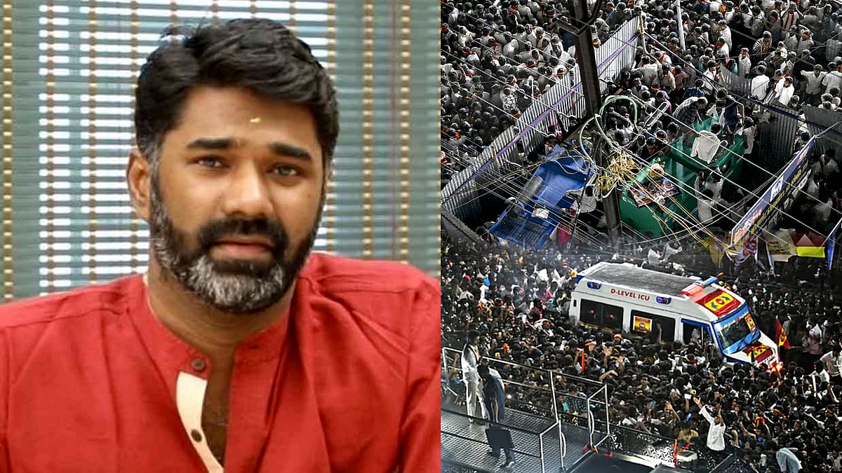 கரூர் துயர சம்பவம் : அவதூறு பரப்பிய Youtuber மாரிதாஸ்... கைது செய்த போலீஸ்!