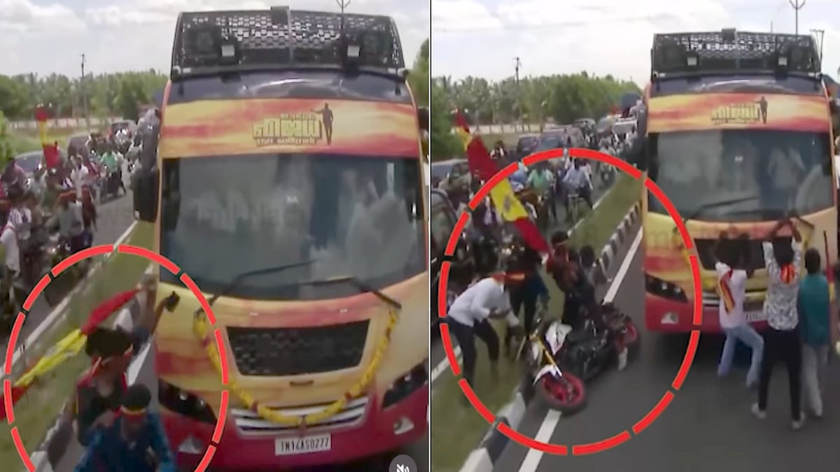 பதைபதைக்க வைக்கும் வீடியோ.. நீதிமன்றம் அதிரடி உத்தரவு.. விஜய் பிரச்சார வாகன ஓட்டுநர் மீது பாய்ந்த வழக்கு!