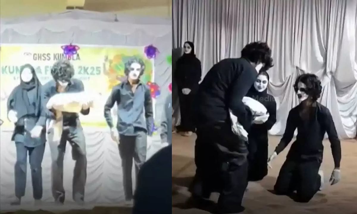 பாலஸ்தீனத்துக்கு ஆதரவாக நாடகம்.. தடுத்து நிறுத்திய ஆசிரியர்கள்.. குவிந்த கண்டனம்.. கேரள அமைச்சர் அதிரடி!