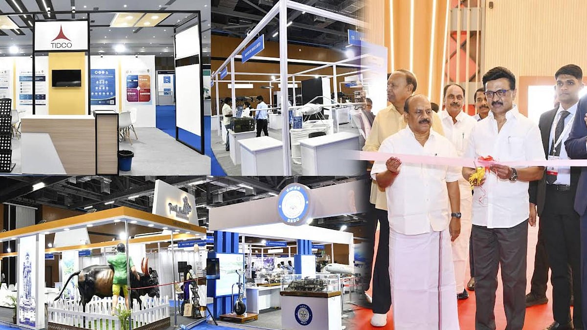 “AeroDefCon 2025” - மூன்று நாள் சர்வதேச மாநாடு! : முதலமைச்சர் மு.க.ஸ்டாலின் தொடங்கி வைத்தார்!