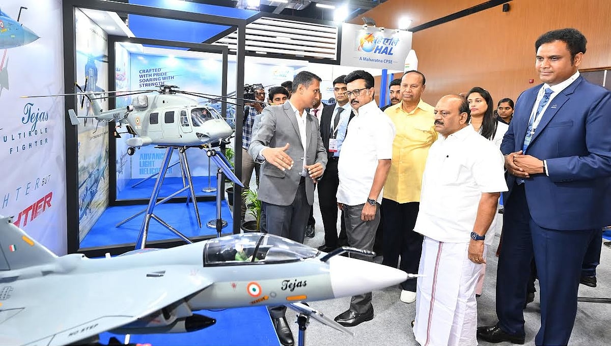 “AeroDefCon 2025” - மூன்று நாள் சர்வதேச மாநாடு! : முதலமைச்சர் மு.க.ஸ்டாலின் தொடங்கி வைத்தார்!