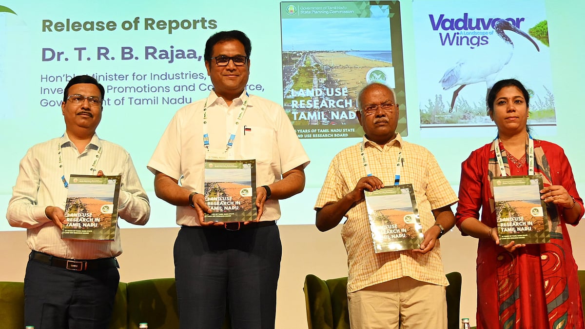 ”தமிழ்நாட்டை அறிவியல் சார்ந்த ஆராய்ச்சி, மேம்பாட்டு மையமாக மாற்ற வேண்டும்” : அமைச்சர் டி.ஆர்.பி.ராஜா!