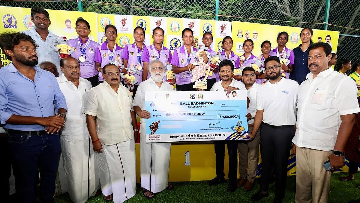 முதலமைச்சர் கோப்பை : ‘பூப்பந்து விளையாட்டு’ போட்டியில் வெற்றி பெற்றவர்களுக்கு ரூ.30 லட்சம் பரிசுத்தொகை!