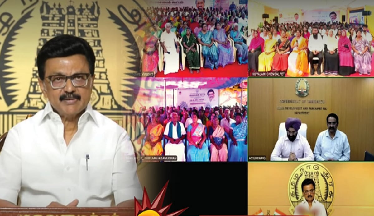 “கிராமத்தின் வலிமைதான் மாநிலத்தின் வலிமை” : கிராம சபைக் கூட்டத்தில் முதலமைச்சர் மு.க.ஸ்டாலின் பேச்சு!
