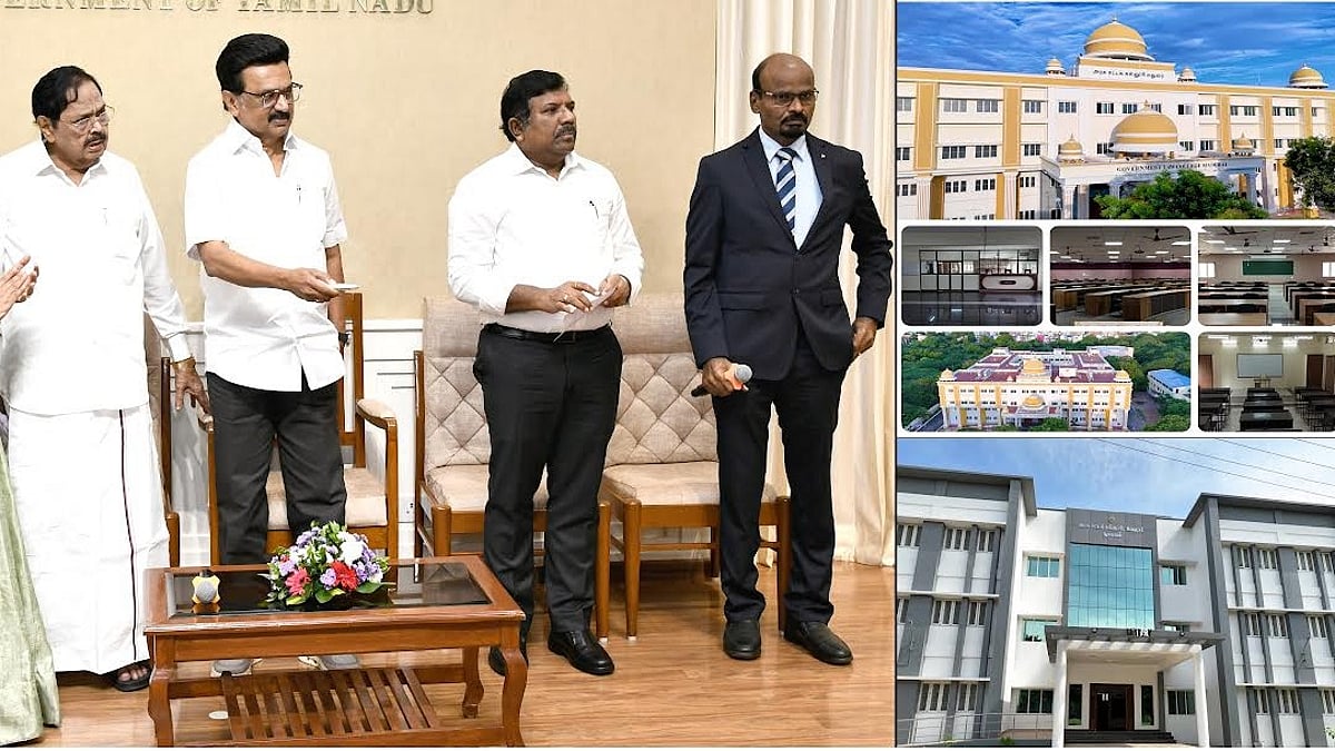 தமிழ்நாடு சட்டத்துறை சார்பில் ரூ.55.68 கோடியில் சட்டக் கல்லூரி கட்டடங்கள் திறப்பு! - முழு விவரம் உள்ளே!