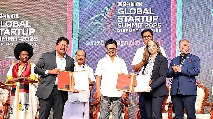 உலகப் புத்தொழில் மாநாடு - 2025 மகத்தான வெற்றி : ரூ.127 கோடி முதலீடுகள் ஈர்ப்பு! 