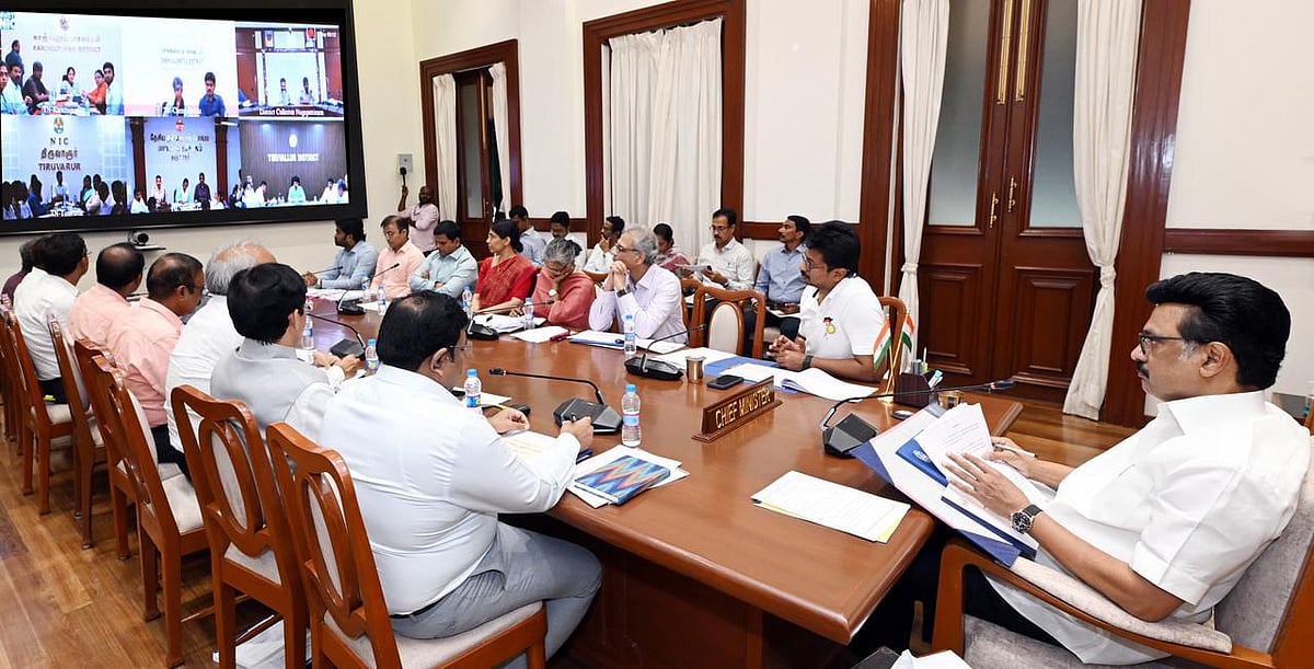 "ஒட்டுமொத்த அரசு இயந்திரமும் களத்தில் கண்துஞ்சாமல் செயல்பட்டு, மக்களைக் காப்போம்" - முதலமைச்சர் உறுதி ! 