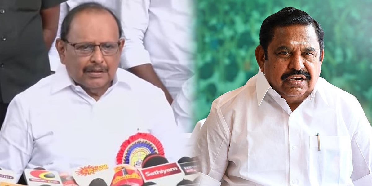 “மாநில உரிமைகளை மதிக்கும் ஒரு அரசு, பழனிசாமி போல அமைதி காக்க முடியாது!” : அமைச்சர் ரகுபதி பதிலடி!