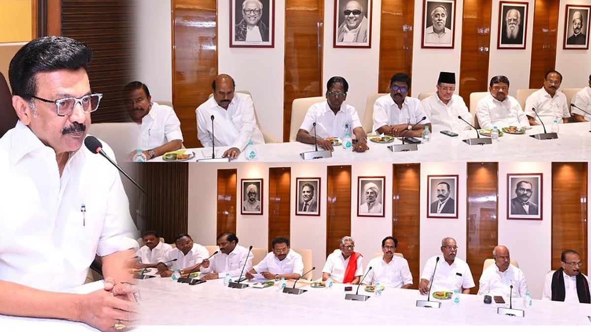 "வாக்குரிமையை பறிக்கும் SIR சதித் திட்டத்திற்கு எதிராக போராடிடுவோம்" - திமுக கூட்டணிக் கட்சிகள் அழைப்பு !