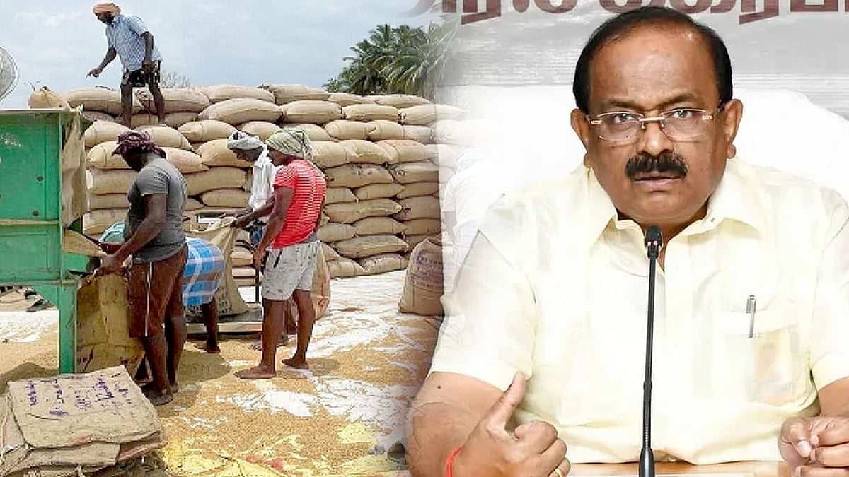 “குறுவைப்பருவத்தில் 1,45,634 விவசாயிகளுக்கு ரூ.2,709 கோடி வழங்கப்பட்டுள்ளது!” : அமைச்சர் சக்கரபாணி தகவல்!