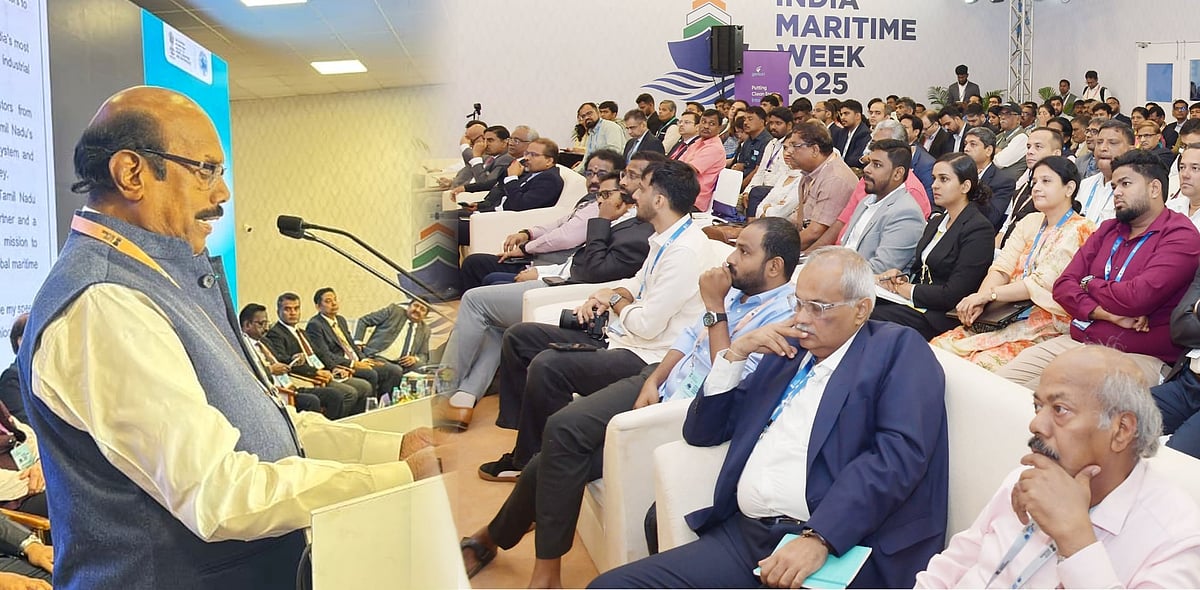 தமிழ்நாட்டின் கடல்சார் வர்த்தகத்தை உலகளவில் மேம்படுத்தி வருகிறோம்! : மும்பையில் அமைச்சர் எ.வ.வேலு பேச்சு!