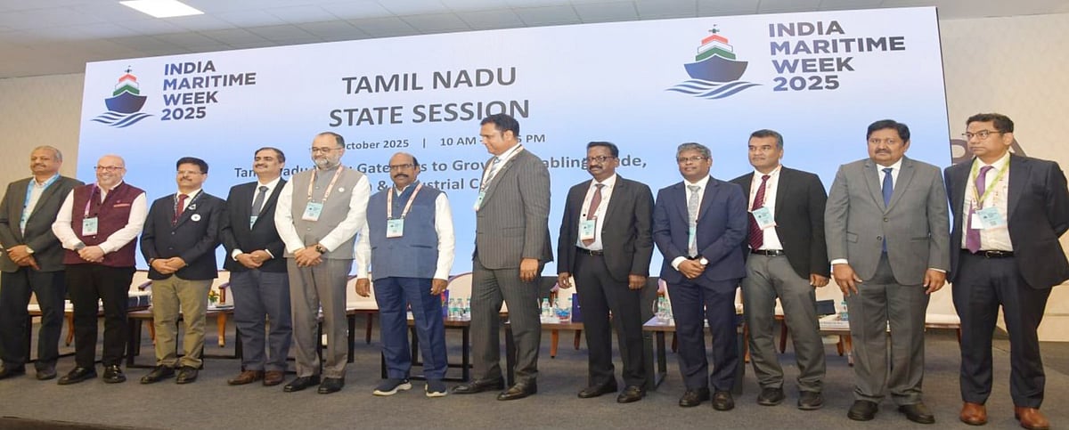 தமிழ்நாட்டின் கடல்சார் வர்த்தகத்தை உலகளவில் மேம்படுத்தி வருகிறோம்! : மும்பையில் அமைச்சர் எ.வ.வேலு பேச்சு!