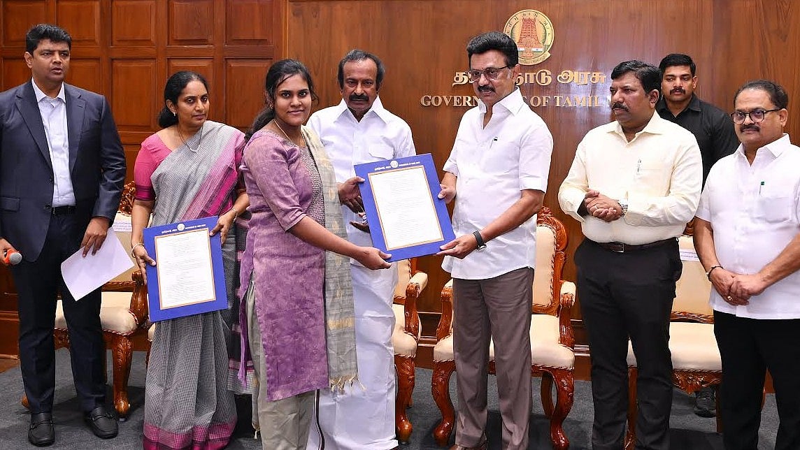 தமிழ்நாடு வீட்டுவசதி வாரியம் - நகர் ஊரமைப்பு இயக்ககம்: பணி நியமன ஆணைகளை வழங்கிய முதலமைச்சர் மு.க.ஸ்டாலின்