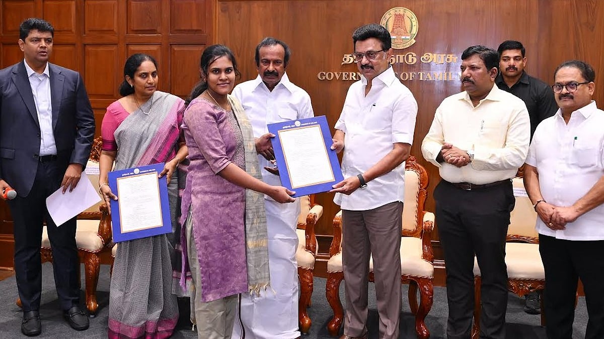 தமிழ்நாடு வீட்டுவசதி வாரியம் - நகர் ஊரமைப்பு இயக்ககம்: பணி நியமன ஆணைகளை வழங்கிய முதலமைச்சர் மு.க.ஸ்டாலின்