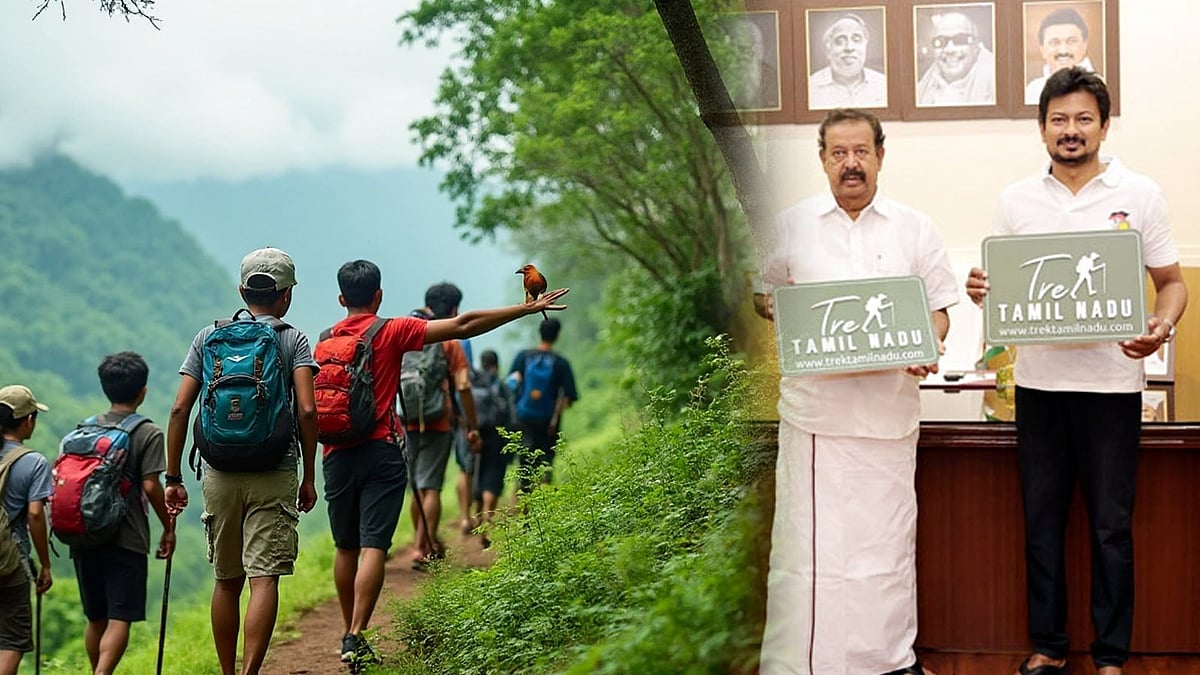 ”ஓராண்டில் 15,500 பேர் மலையேற்றம்”  : சுற்றுலாத்துறையில் முன்மாதிரியாக திகழும் தமிழ்நாடு!