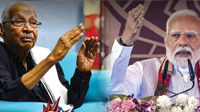 ”பிரதமர் மோடி பேசியது அபாண்டமானது; பேசக்கூடாதது” : ஆசிரியர் கி.வீரமணி கண்டனம்!