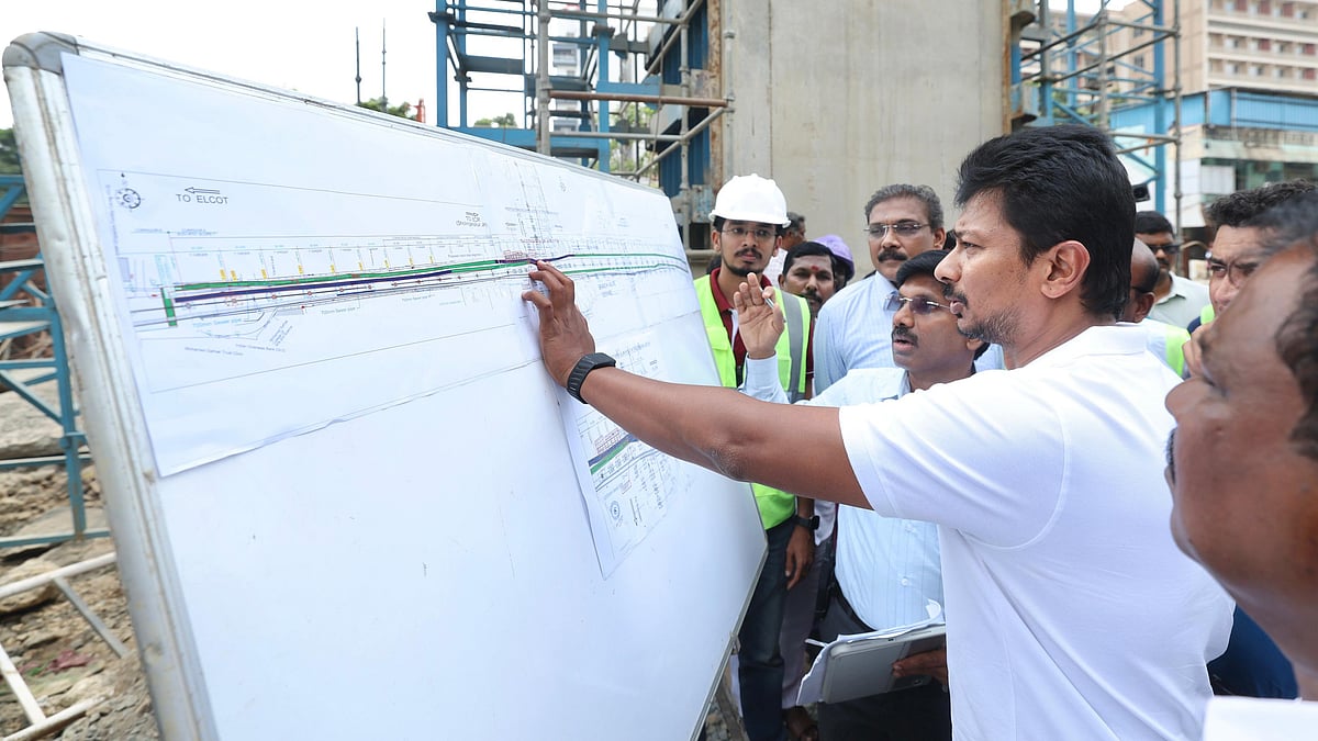 ஒக்கியம் மடுவு கால்வாயில் ரூ.27 கோடியில் மேற்கொள்ளப்பட்டு வரும் பணிகள்! : துணை முதலமைச்சர் உதயநிதி ஆய்வு!