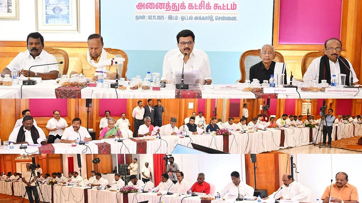 SIR விவகாரம் : முதலமைச்சர் தலைமையில் அனைத்துக் கட்சி கூட்டம்... 40 கட்சிகள் பங்கேற்பு! - விவரம்!