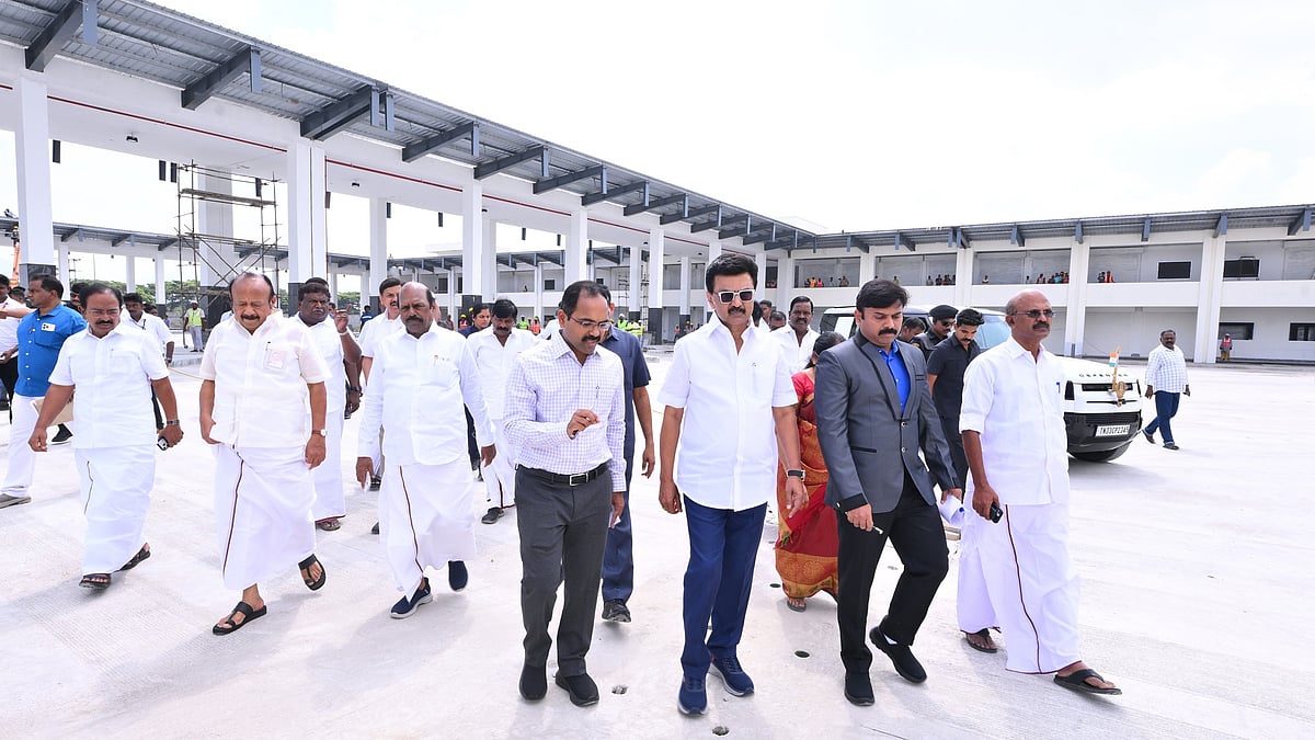 தருமபுரி - ரூ.39.14 கோடியில் புதிய பேருந்து நிலையம்! : முதலமைச்சர் மு.க.ஸ்டாலின் நேரில் ஆய்வு!