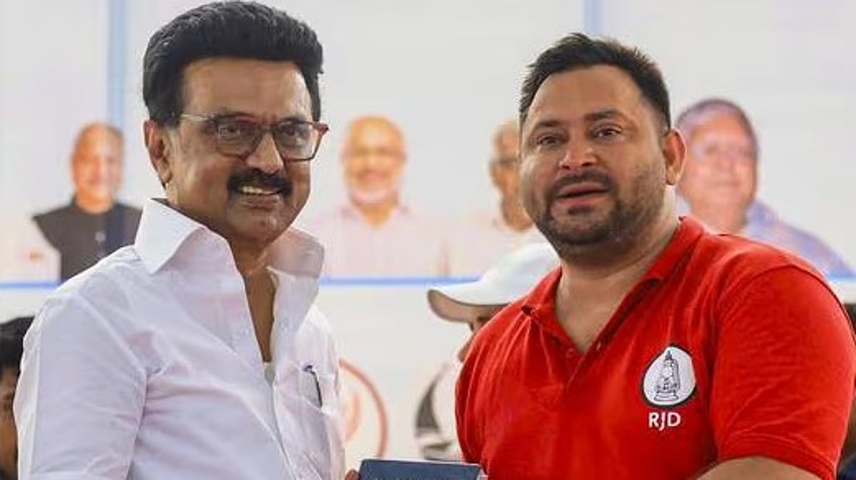 ”நாட்டிலேயே சிறந்த முதலமைச்சர் மு.க.ஸ்டாலின்” : பீகார் தேர்தலில் தேஜஸ்வி புகழாரம்!