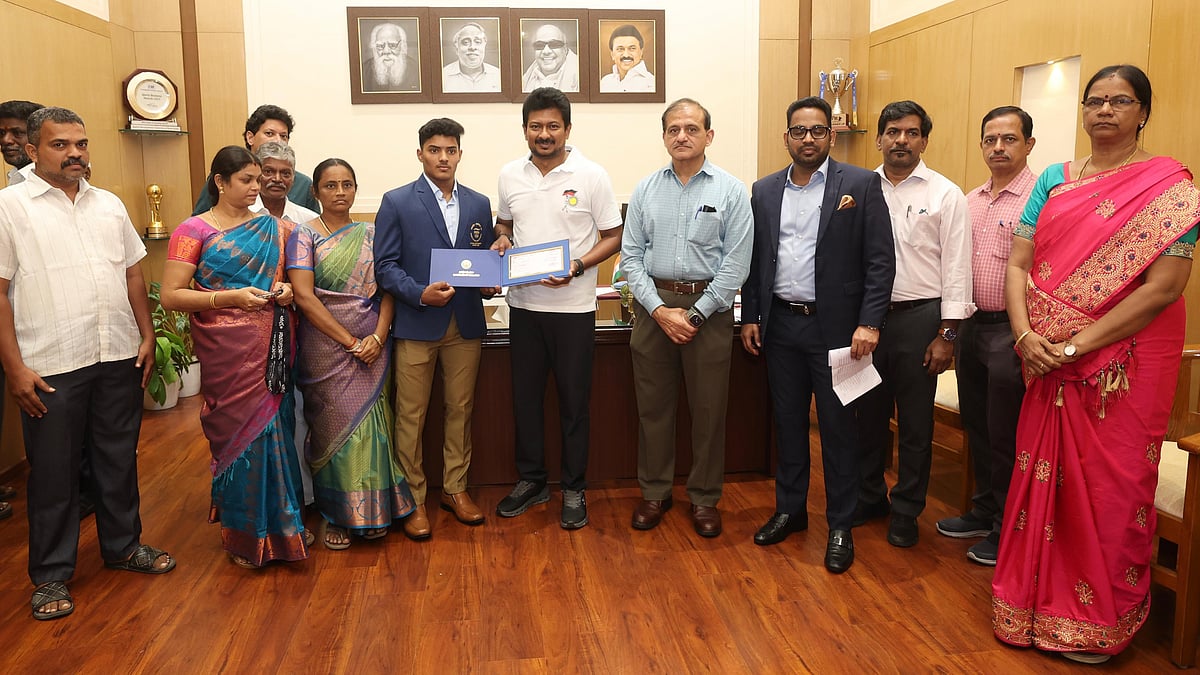 தமிழ்நாட்டு வீரர் அ.மஹாராஜனுக்கு ரூ.25 லட்சம் ஊக்கத்தொகை! : துணை முதலமைச்சர் உதயநிதி ஸ்டாலின்!