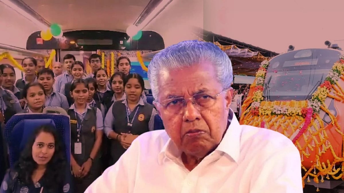 கேரளா வந்தே பாரத்தில் RSS பாடல்... “இரயில்வே துறையை பயன்படுத்தும் சங்பரிவார்” - கேரள முதல்வர் கண்டனம்!
