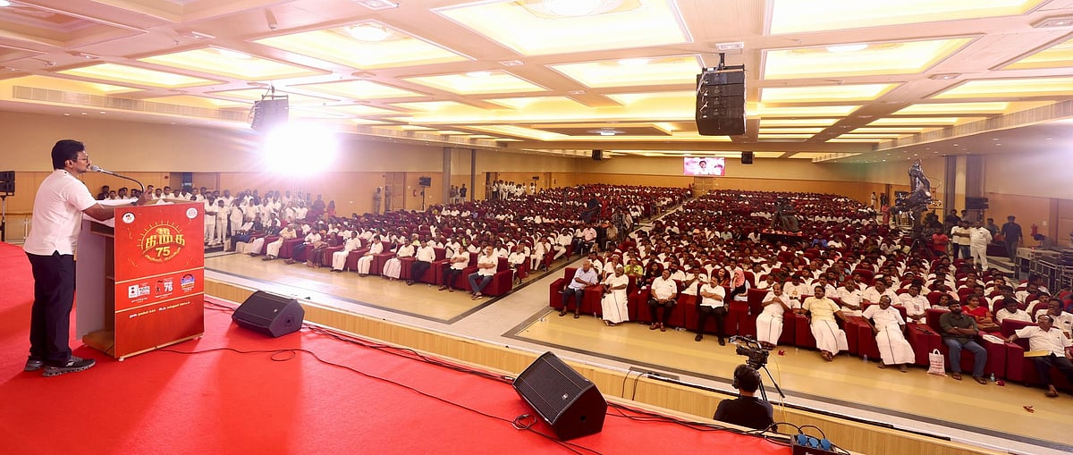 “எல்லா மாநிலத்திலும் அரசியல் களம் பா.ஜ.க.வுக்கு எதிராக மாறுகிறது!”: துணை முதலமைச்சர் உதயநிதி எழுச்சியுரை!