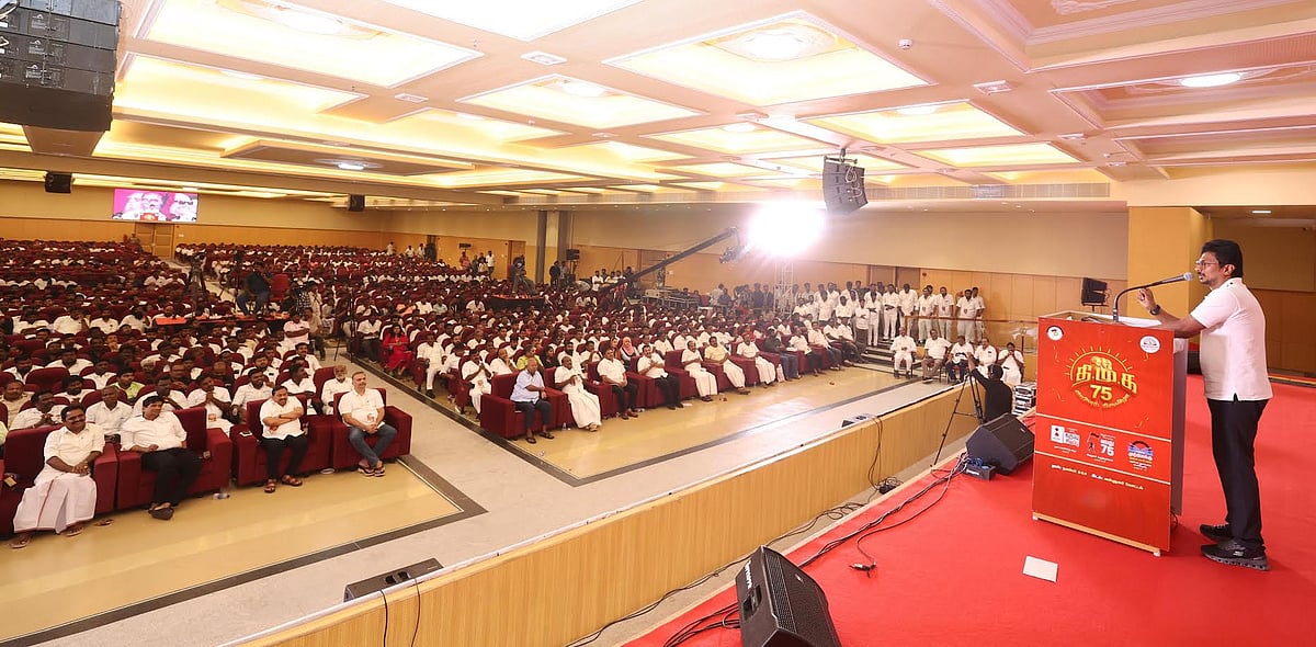 “எல்லா மாநிலத்திலும் அரசியல் களம் பா.ஜ.க.வுக்கு எதிராக மாறுகிறது!”: துணை முதலமைச்சர் உதயநிதி எழுச்சியுரை!