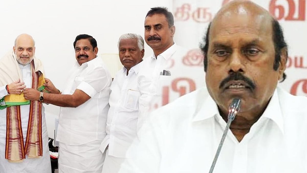 ”சங்கிகளின் கொள்கையை தாங்கி பிடிக்கும் பழனிசாமி” : அமைச்சர் எ.வ.வேலு விமர்சனம்!