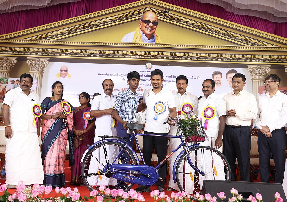 "100 வருட போராட்டத்திற்கு பிறகு இந்த நிலைமையை அடைந்திருக்கின்றோம்" - துணை முதலமைச்சர் உதயநிதி ஸ்டாலின் !