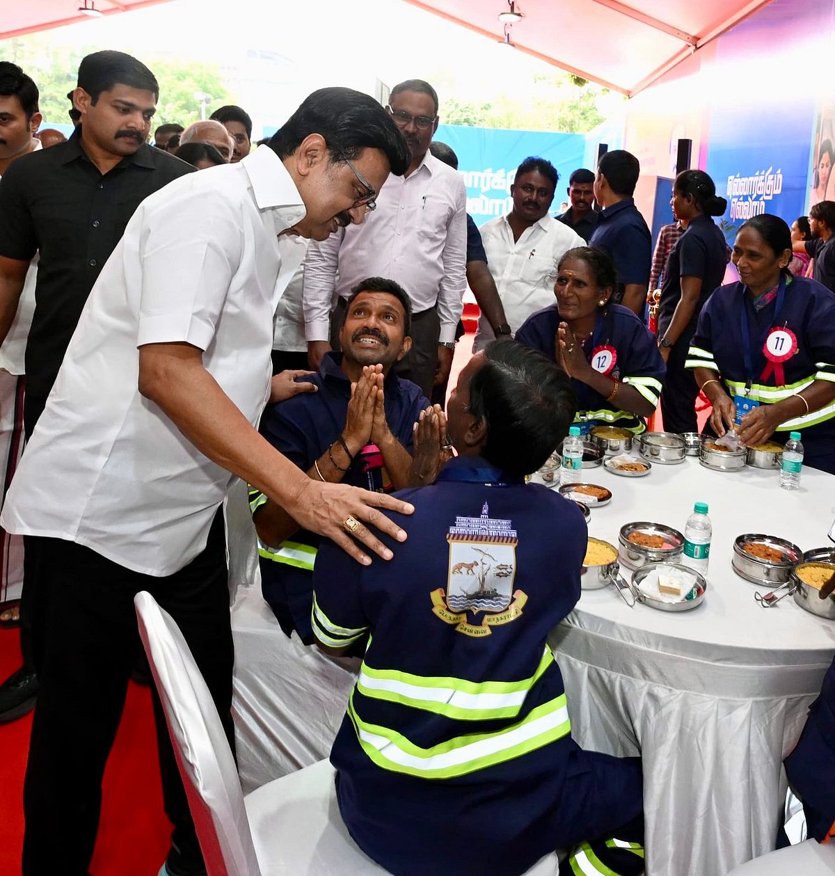 தூய்மைப் பணியாளர்களுக்கான உணவுத் திட்டம் தொடக்கம்.. உடனே முதலமைச்சர் வெளியிட்ட முக்கிய அறிவிப்பு என்ன?