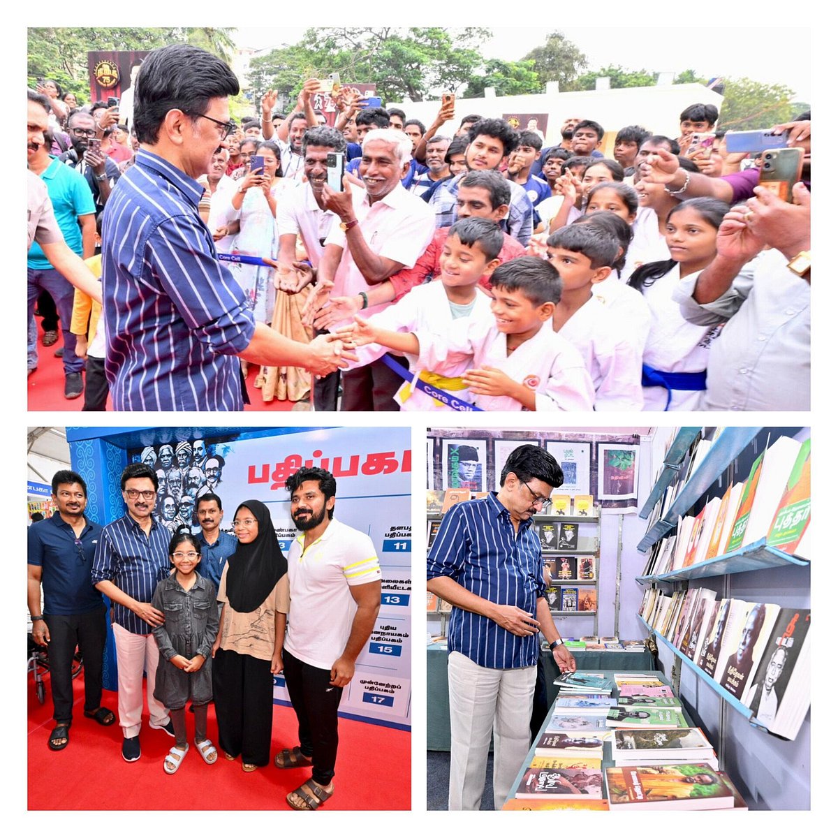 “வரும் ஆண்டுகளிலும் தொடரட்டும் அறிவுத்திருவிழா!” : முதலமைச்சர் மு.க.ஸ்டாலின்!