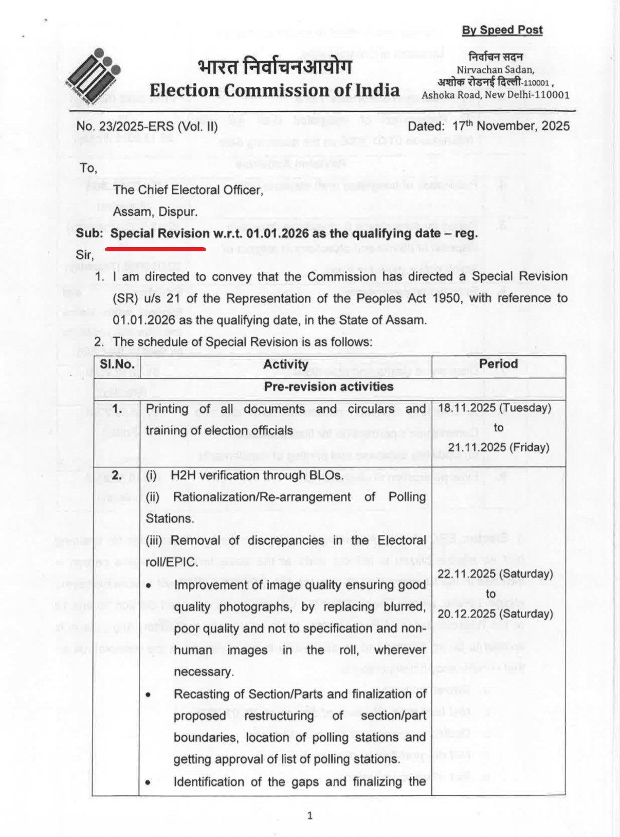 மற்ற மாநிலங்களுக்கு SIR... பாஜக ஆளும் அசாமுக்கு மட்டும் SR... நல்லா இருக்குய்யா உங்க டீலிங்கு...